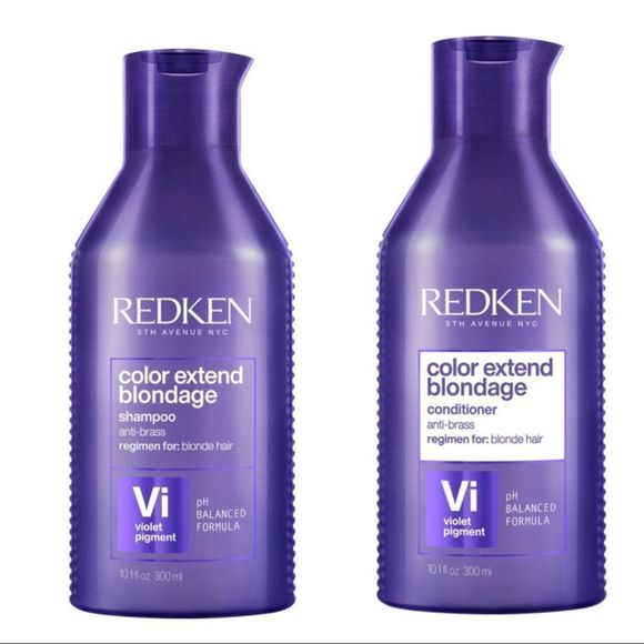 Redken Color Ext Blondage Purple Shampoo & Conditioner Set NEW - Picture 1 of 1